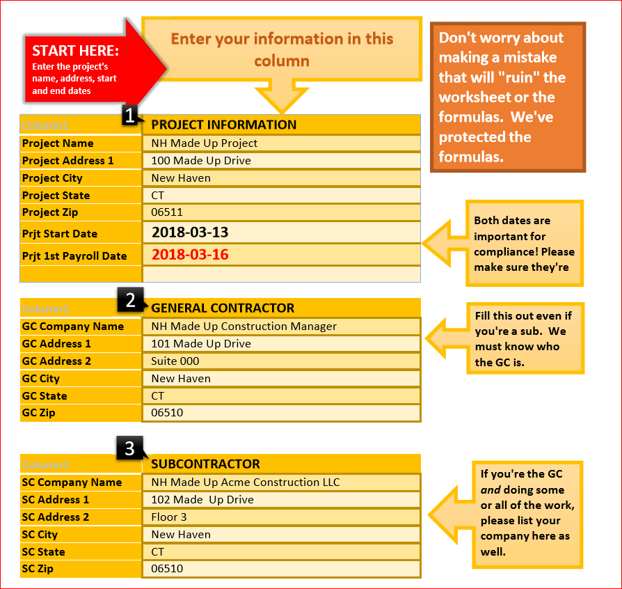 Excel Workbook: For Contractors Needing A User-Friendly Solution - 1