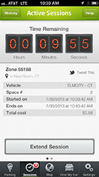 Parkmobile screenshot