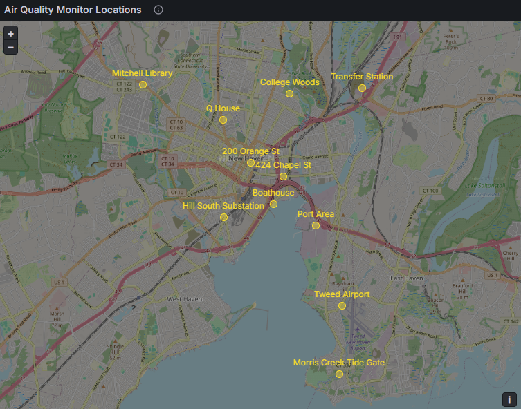 Air Quality Monitoring Locations